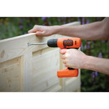 Black&Decker Dcd8-Qw Taladro Atornillador + Batería 7.2v