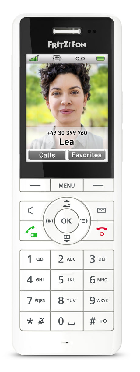EAN 4023125030109 - Fon X6 Teléfono DECT Identificador de llamadas Blanco imagen 3
