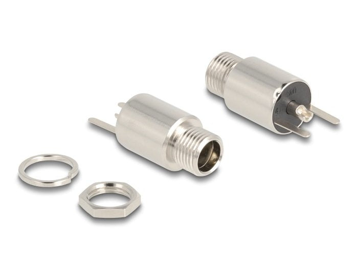 Delock Conector Dc 5,5 X 2,5 Mm Hembra - Rund 20 V / 10 A