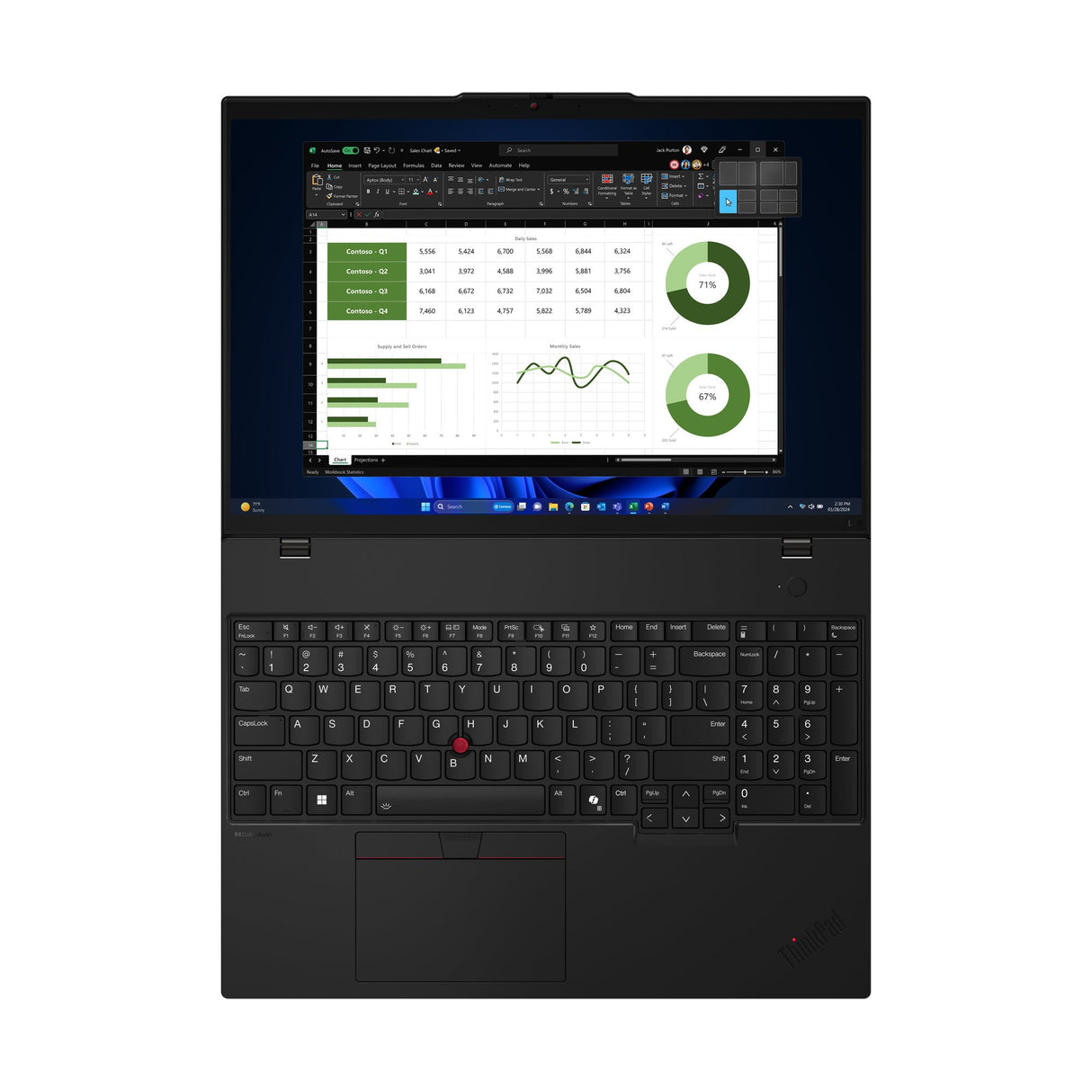 EAN 198158731171 - Lenovo ThinkPad L16 Gen 1 (Intel) Intel Core Ultra 5 125U Portátil 40,6 cm (16") WUXGA 16 GB DDR5-SDRAM 51 imagen 16