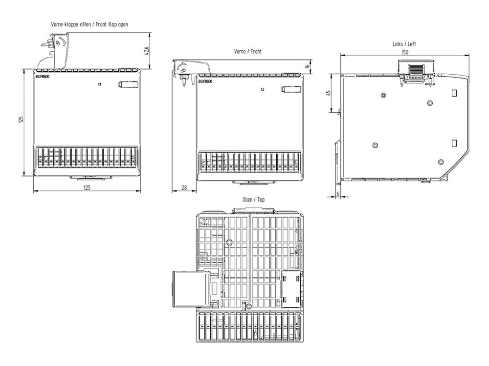 Siemens 6ep4297-8hb10-0xy0 Usv-Puffermodul