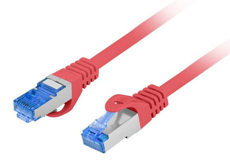 EAN 5901969427172 - Lanberg PCF6A-10CC cable de red Rojo 10 m Cat6a S/FTP (S-STP) imagen 1
