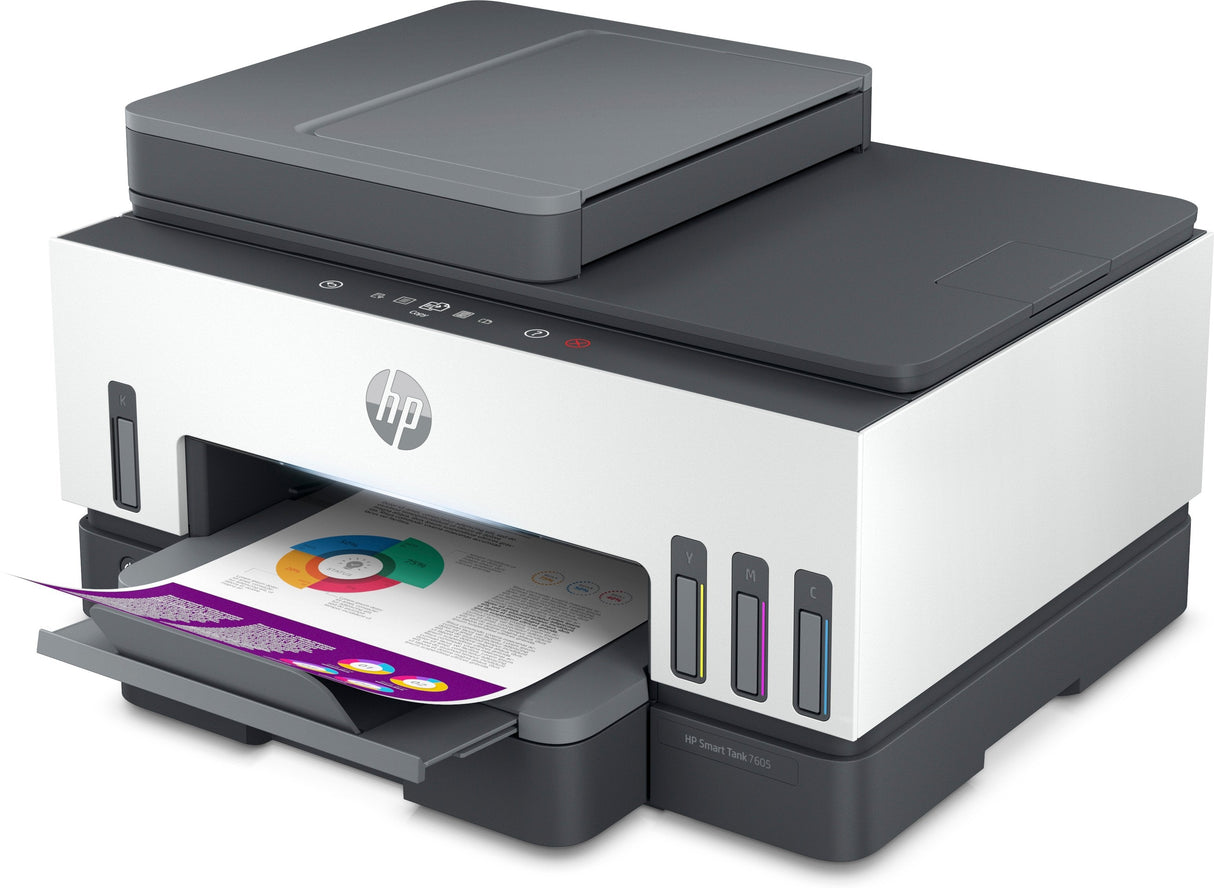 Hp Smart Tank 7605 15/9ppm Mfp Mfp  A4 Usb2.0 Wifi Eth Fax 1200x1200