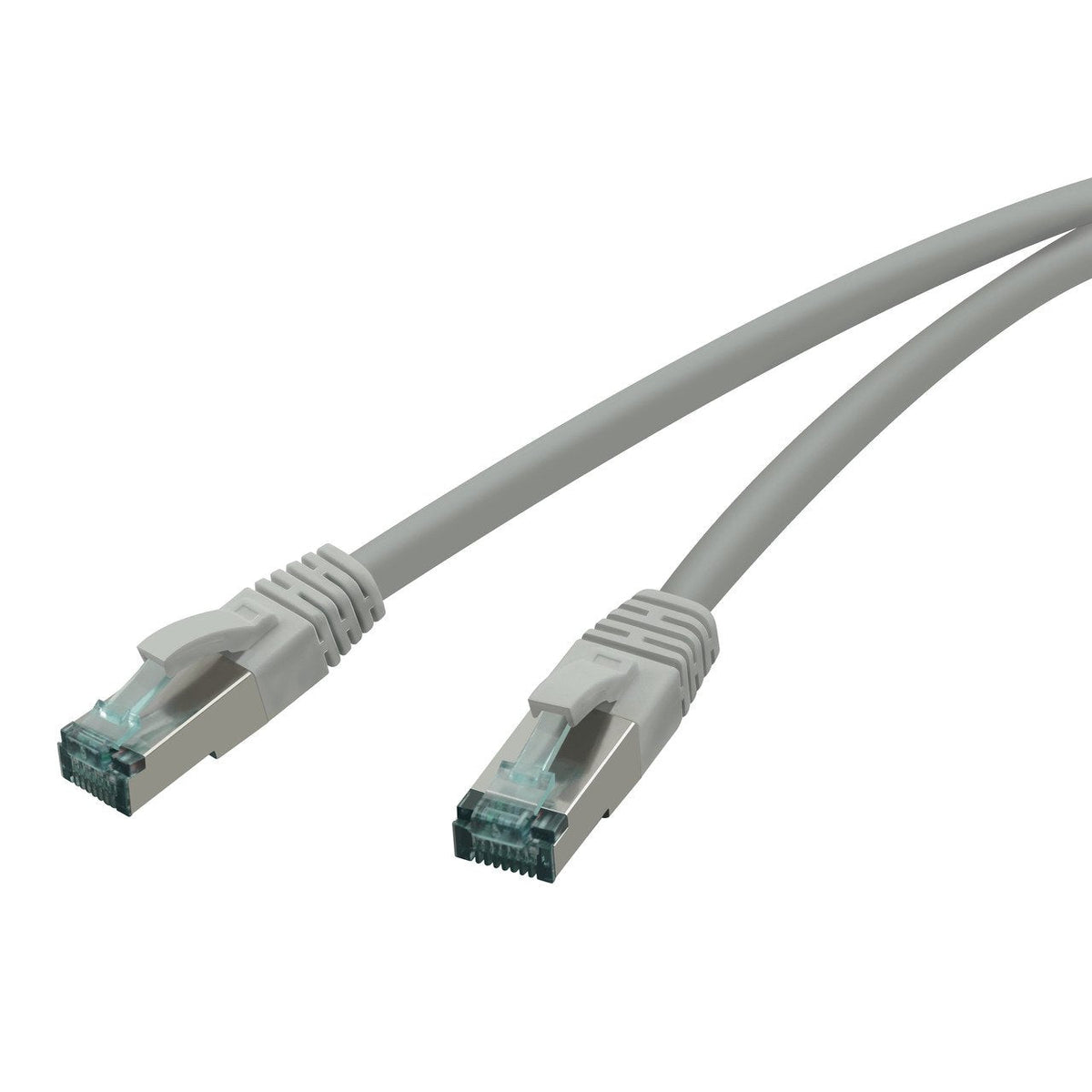Red Cat.6a 1,0m Grau Cable De Red Cat.6a S Ftp Awg 27 7, 2xrk45, Grau, 1,0m