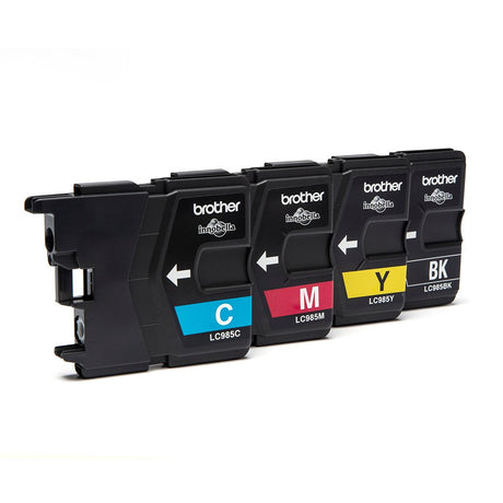 EAN 5014047562129 - Brother LC985VALBPDR cartucho de tinta 4 pieza(s) Original Negro, Cian, Magenta, Amarillo imagen 2