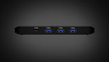 Switch De Periféricos Usb 3.2 De 2 X 4 Puertos Aten Us4322 Essentials