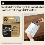 EAN 0199764687524 - HP 924e EvoMore Black Original Ink Cartridge cartucho de tinta 1 pieza(s) Alto rendimiento (XL) Negro imagen 5