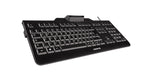Teclado Español Cherry Usb  Lector Tarjeta  Kc-1000 Sc Negro