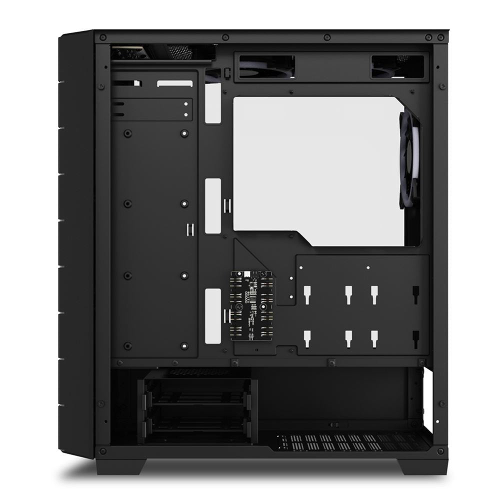 Caja Pc Sharkoon Rgb Hex Atx 2xusb3.0 Sin Fuente Negro