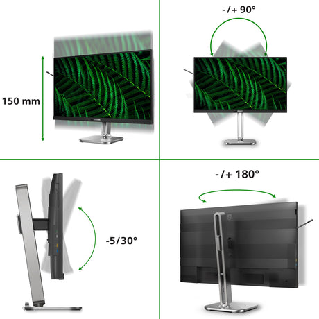 EAN 8721038003314 - Philips 5000 series 27B2G5601/00 pantalla para PC 68,6 cm (27") 2560 x 1440 Pixeles Quad HD LCD Negro imagen 5