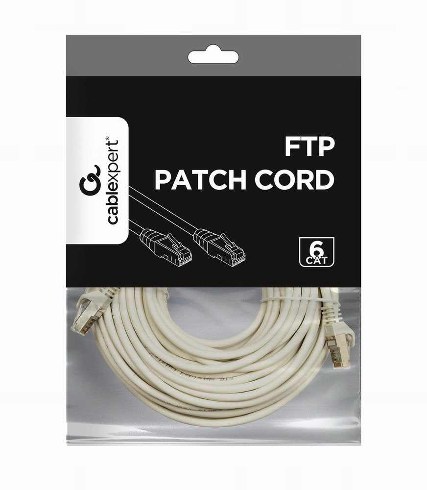 Gembird Cable De Red Ftp Cat6 Awg26 20m Gris  Pp6-20m
