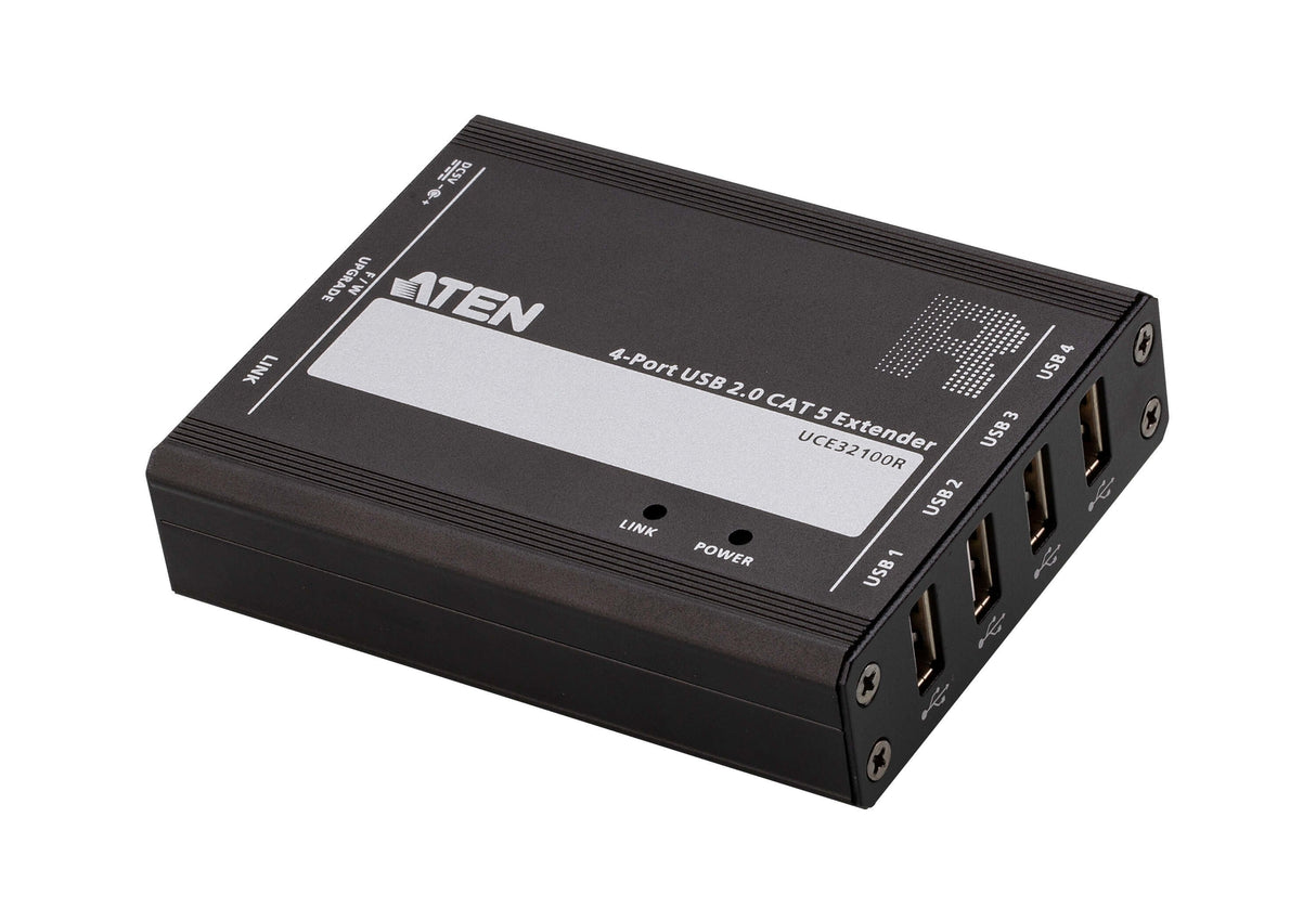 4-Port Usb 2.0                 Accs Cat 5 Extender (Up To100m)
