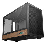Caja Pc Deepcool Ch260 Wood (Negro/Holz, Tempered Glass) R-Ch260-Bknwm0-G-1
