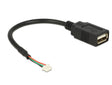 EAN 4043619848348 - DeLOCK 84834 cable USB USB 2.0 0,15 m USB A Negro imagen 1
