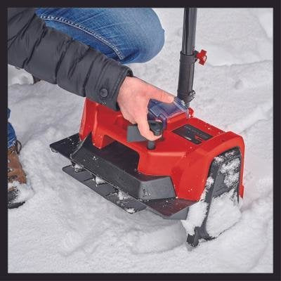 Einhell Power X-Cambio Inalámbrico Nieve 36/40 Li-Solo, 36 Volt (2x18v) Rojo/Negro, Sin Batería Y Cargador 3417011