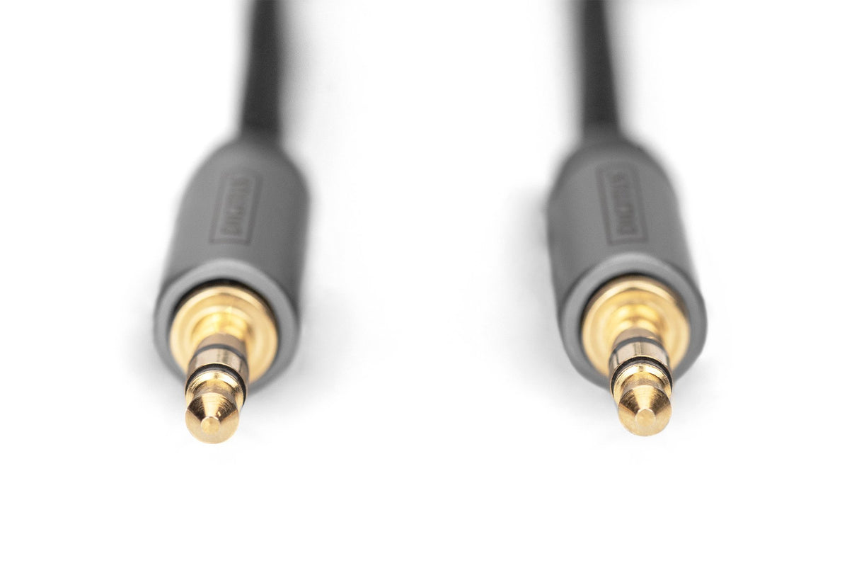 EAN 4016032481263 - Digitus DB-510110-010-S cable de audio 1 m 3,5mm Negro imagen 2