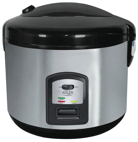 EAN 5908256835696 - Adler AD 6406 arrocera 1000 W Negro, Acero inoxidable imagen 1