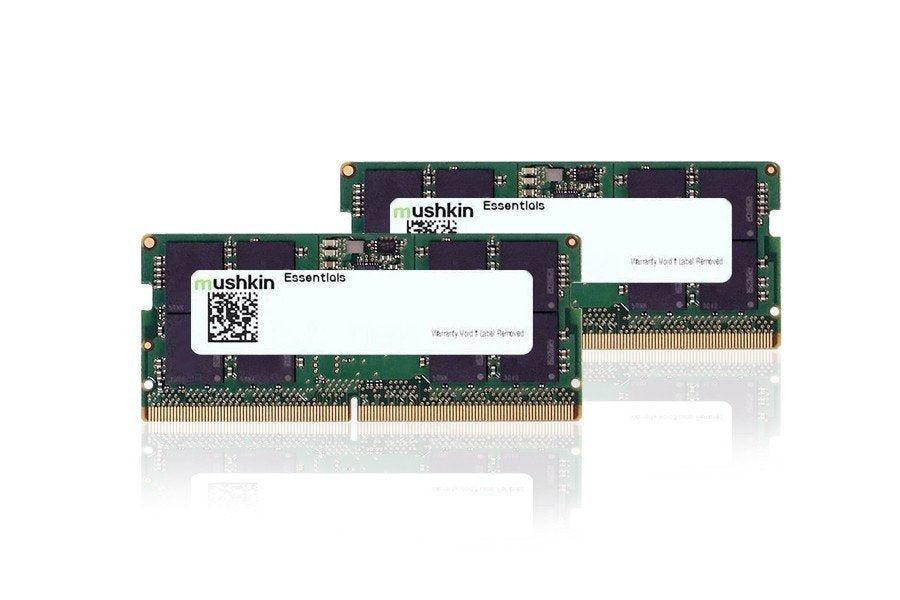 Mushkin Memoria So-Dimm Ddr5 64gb Pc 4800 Cl40 2x32gb Essentials 1,1v Intern Retail