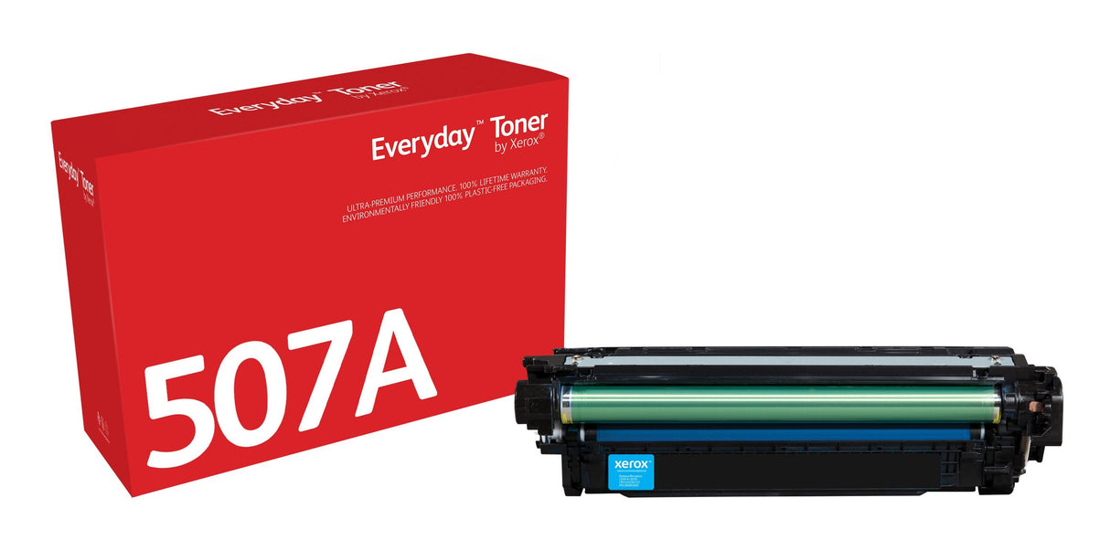 Xerox Toner Para Hp 507a  Laserjet Enterprise 500 Color M551(Ce401a) Cyan