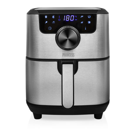 EAN 8713016091499 - Princess 182033 Sencillo 4,5 L Independiente 1500 W Freidora de aire caliente Plata imagen 3
