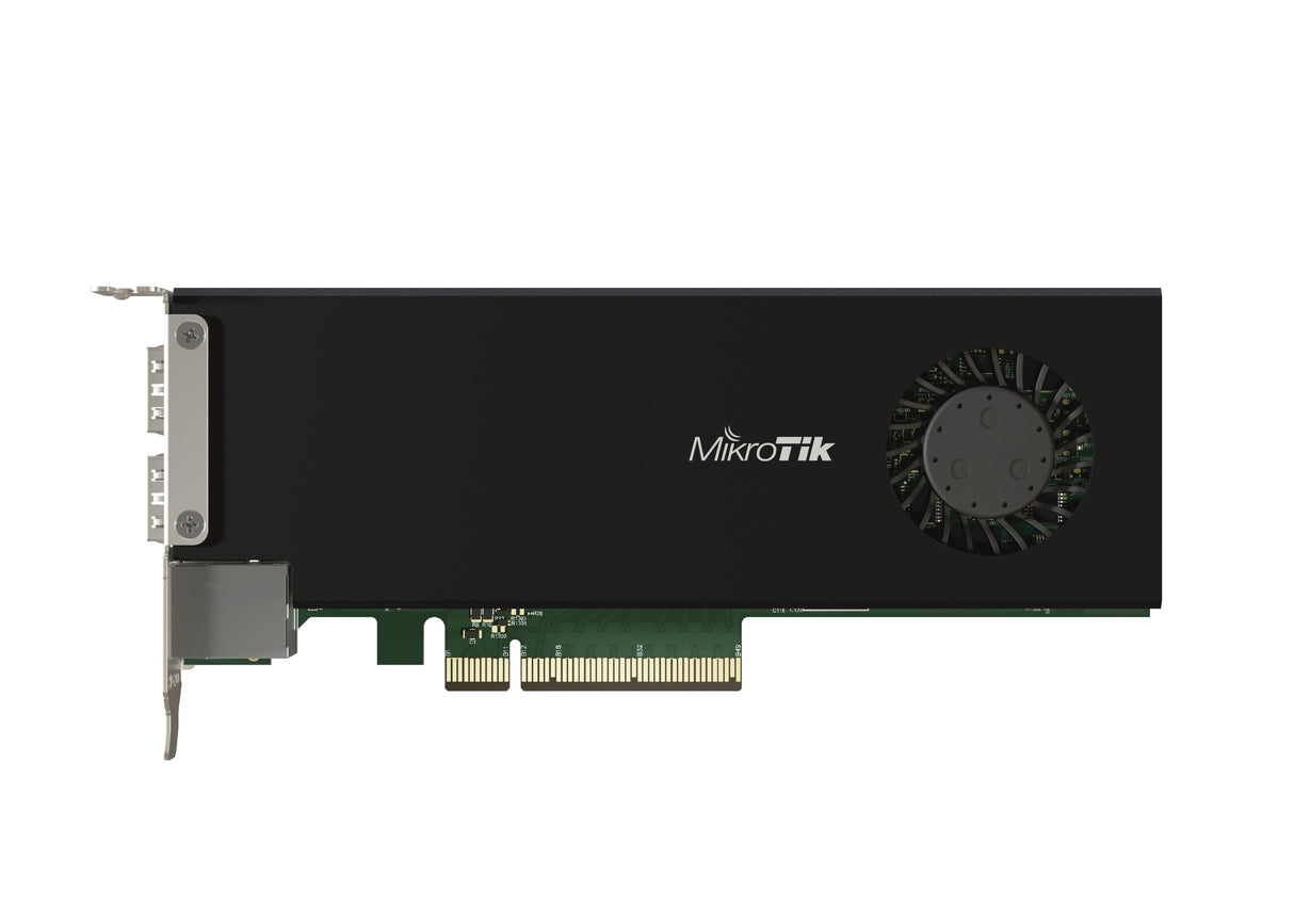 Mikrotik Ccr2004-1g-2xs-Pcie Cloud Core Router En Formato Pcie, Para Conexi&Oacute N Directa A Servidores