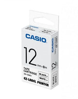 EAN 4971850120322 - Casio XR-12WE1 cinta para impresora de etiquetas Negro sobre blanco imagen 1
