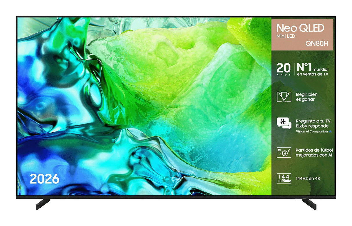 Televisor Samsung Tv Neo Qled Qn80h 65" 4k Smart Tv Con Ia