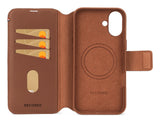 Decoded Leather Detachable Wallet Iphone 16 Plus Tan