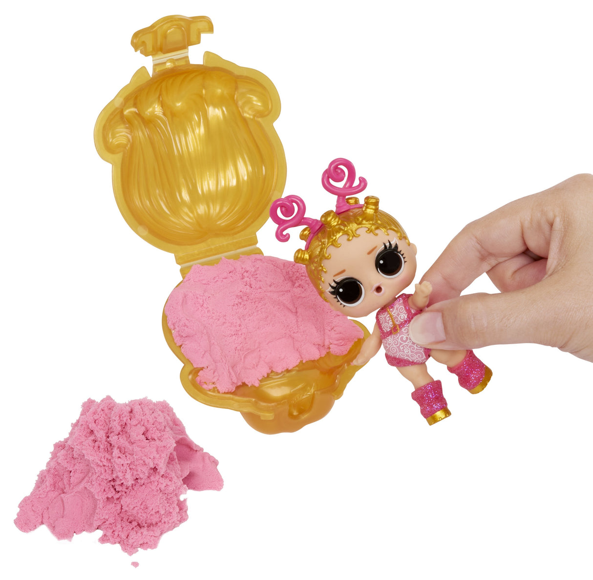 Muñeca  Mga Entertainment L.Ol Surprise Squish Sand Magic Hair Tots