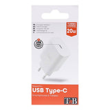 Tnb Cargador 20w Pd Usb-C Mains Charger - White