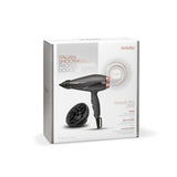 Secador Pelo Ac Babyliss 6709de  2100w Difusor Ionico Grisrosa