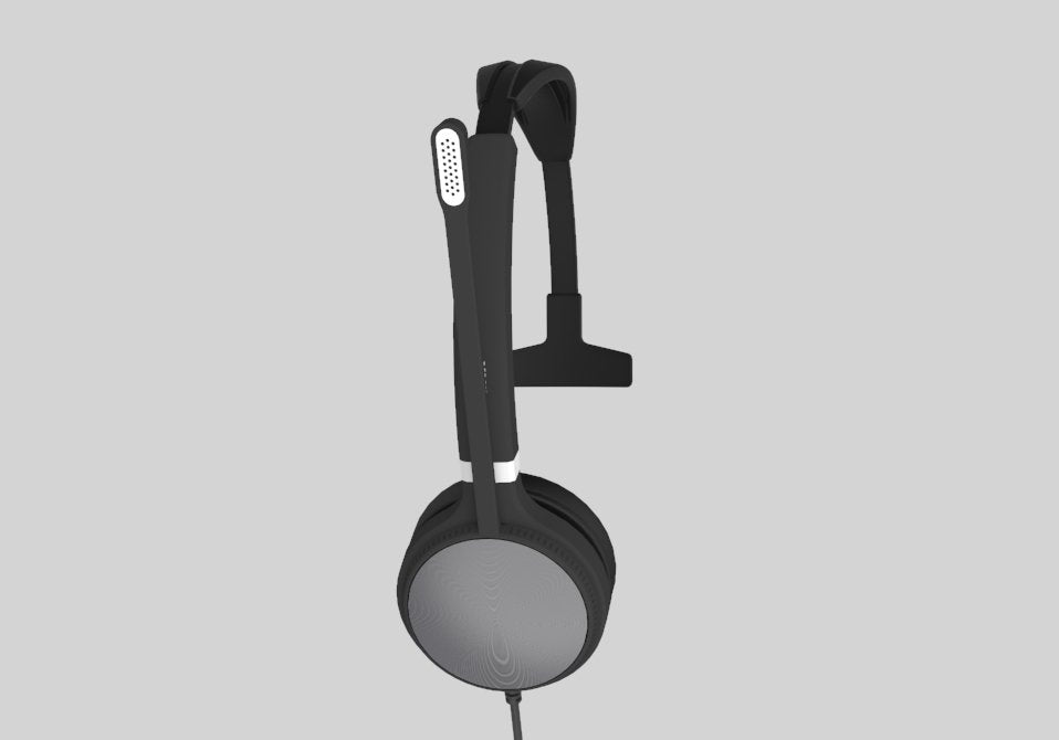 Uh36 Mono Headset Wired  Head-Band Office/Call Center