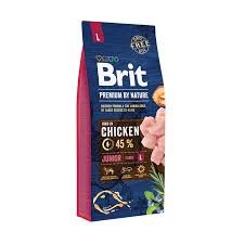 Brit Premium By Nature Junior L Puppy Chicken 15 Kg
