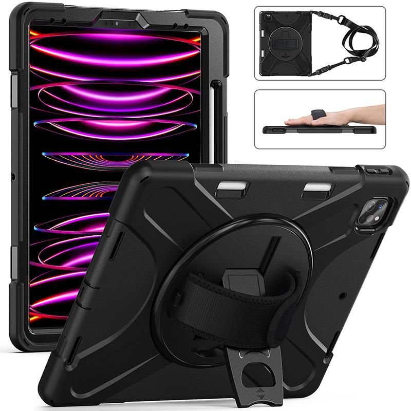 Austin Defender Case Ipad Air  13 2024 With Hand Strap And