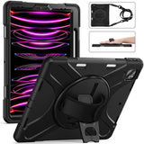 Austin Defender Case Ipad Air  13 2024 With Hand Strap And