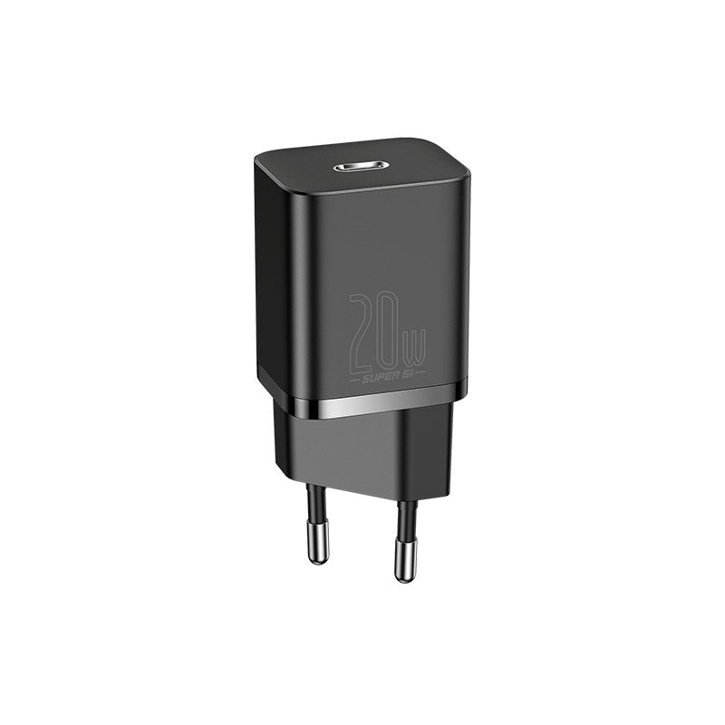 EAN 6953156230057 - Baseus TZCCSUP-B01 cargador de dispositivo móvil Universal Negro Corriente alterna Carga rápida Interior imagen 2