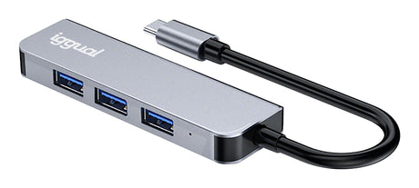EAN 8435364319239 - iggual IGG319239 hub de interfaz USB 3.2 Gen 1 (3.1 Gen 1) Type-C 5000 Mbit/s Plata imagen 7