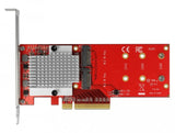 Delock 90305 Tarjeta Y Adaptador De Interfaz Interno M.2 Pcie, M.2, Perfil Bajo, Pcie 3.0, Asmedia Asm2824, 32 Gbit/S