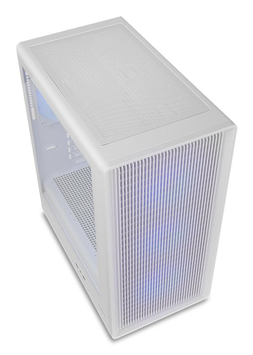 Caja Nox Semitorre Mesh Infinity Iota Argb Blanca Usb 3.0