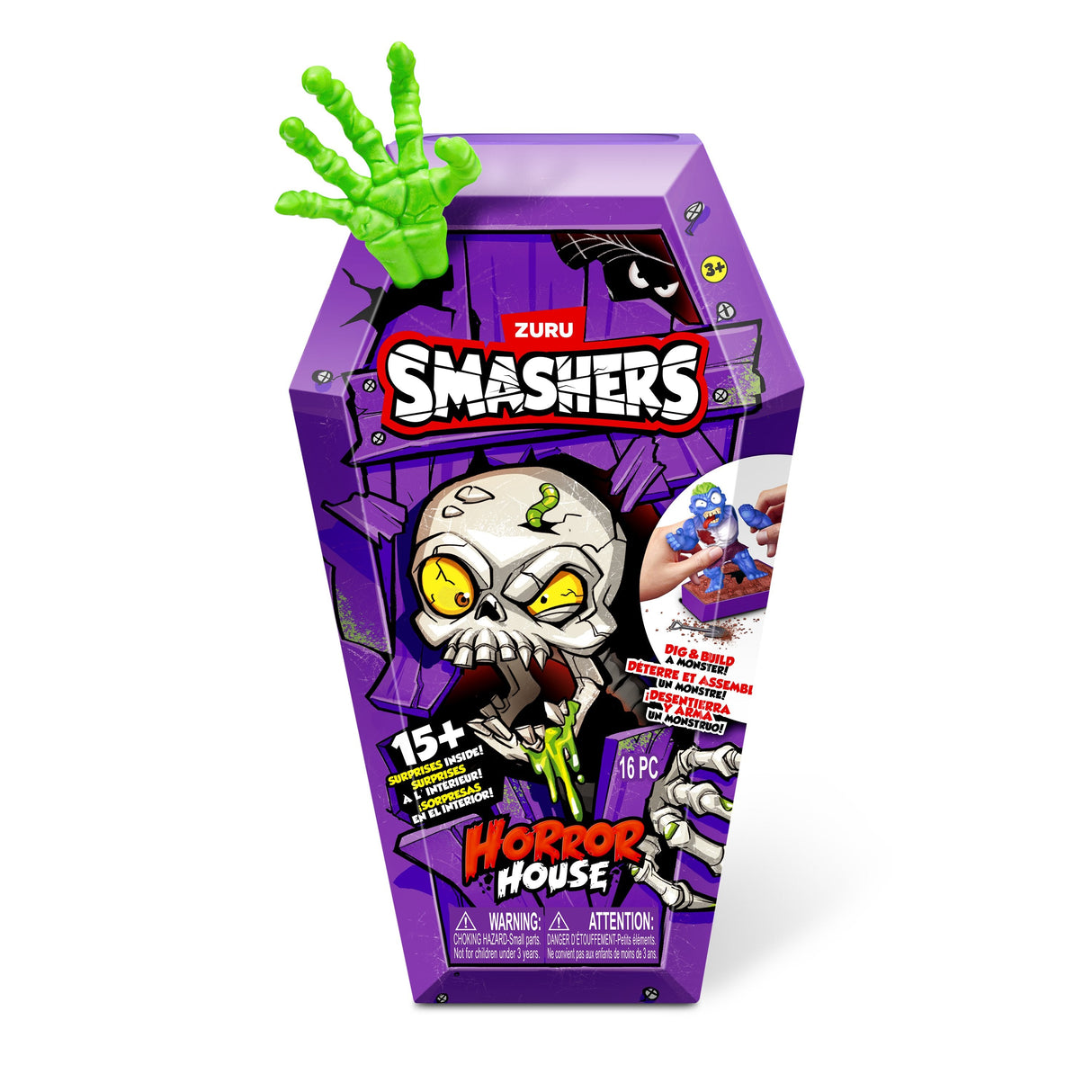 Figura  Zuru Smashers - Casa Del Terror Artículos Surtidos 74125