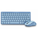 Pack 2en1 (Teclado/Ratón) Inalámbrico Bluetooth Ngs Fantasy (Azul)