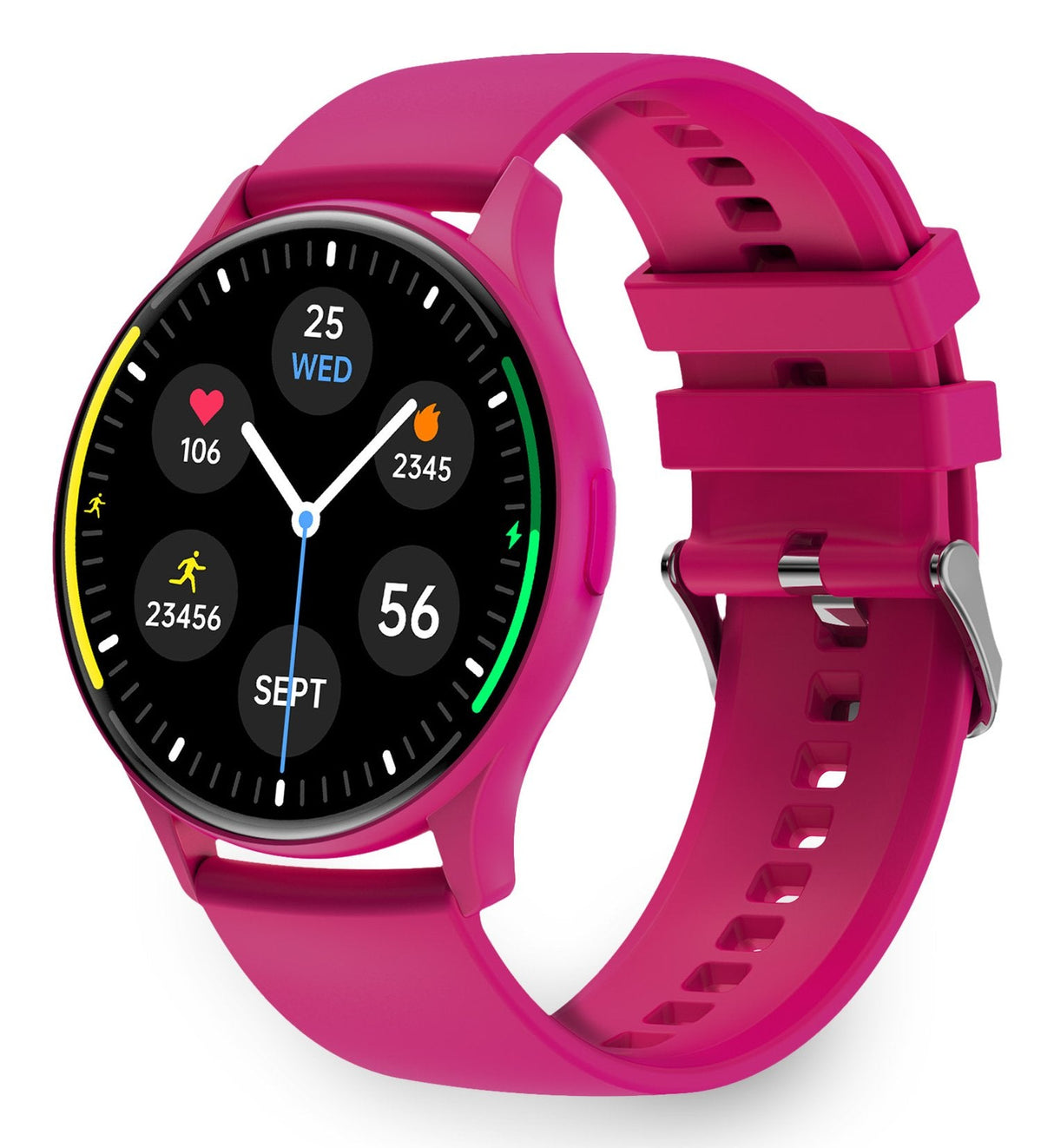 Ksix Core Smartwatch - Pantalla Amoled 1,43? - Autonomia 5 Dias - Modos Deporte Y Salud, Llamadas, Asistentes De Voz -