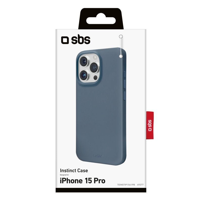 Sbs Teinstip1561pb Funda Para Iphone 15 Pro (6.1") Azul