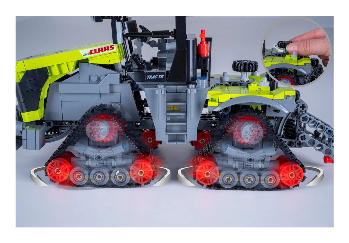 Jamara Cada Claas Xerion 1:32 Bricks Amarillo 8+