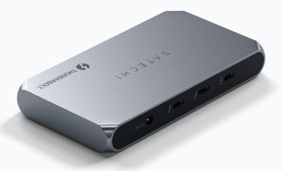 Satechi Thunderbolt 4 Slim Hub Pro  Port Dc 20v  1x Usb 3.2 Gen. 2  1x Tb4 Upstream 96w Pd  3x Tb 4 (Space Gray)