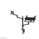 Neomounts By Newstar Soporte De Escritorio Para Monitor Y Portátil 17"-27" Negro Max.8kg