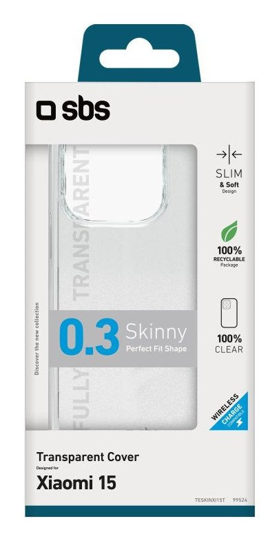 Sbs Skinny Cover Xiaomi 15 Transparent