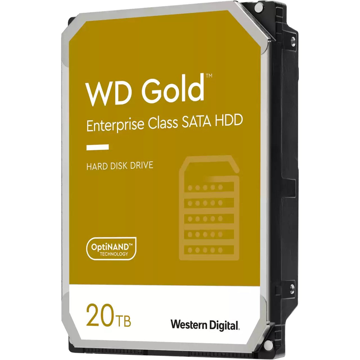 Disco Western Digital Gold 20tb Hdd 7200rpm 6gb/S Sata 512mb Cache 3.5" Wd201kryz