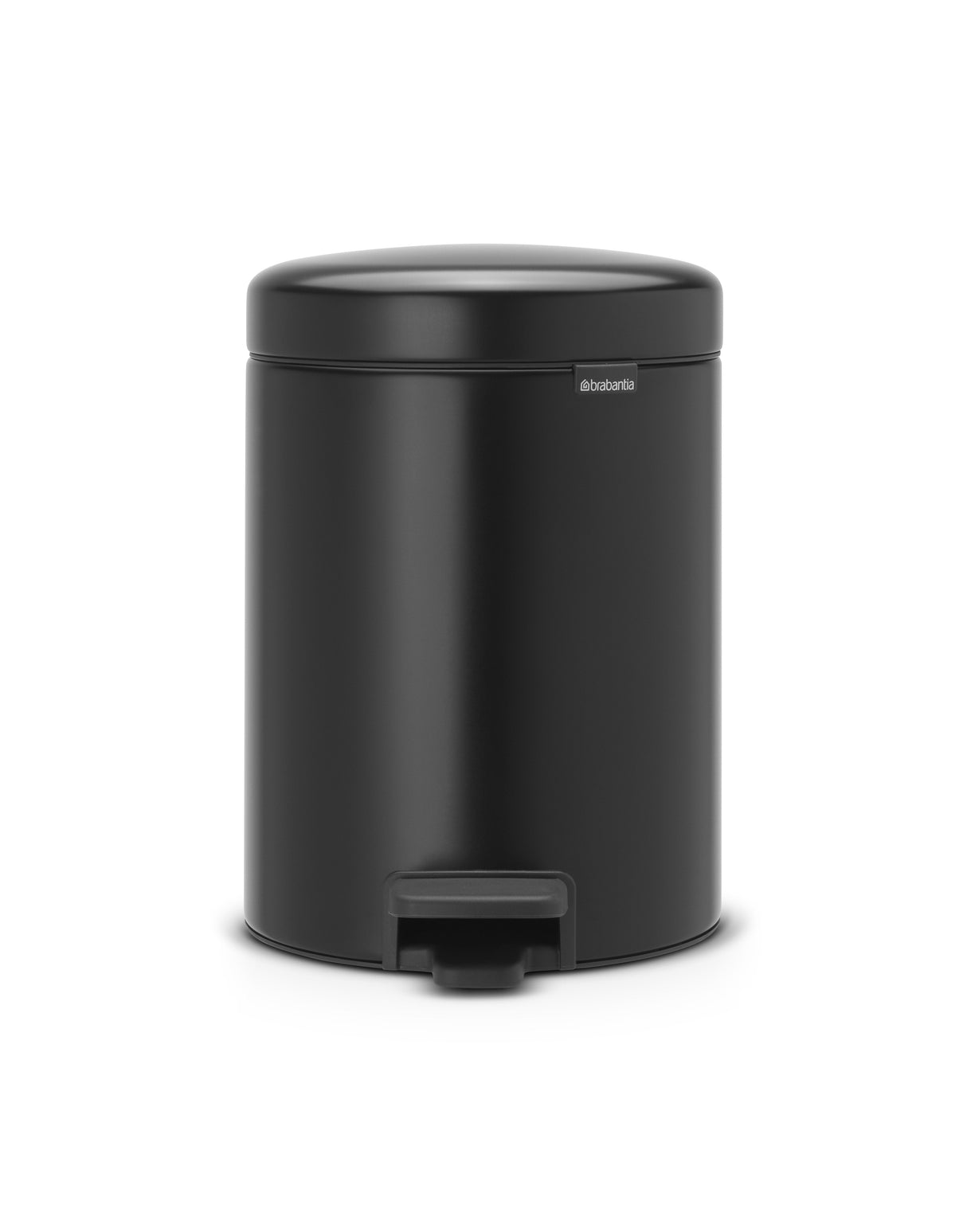 Cubo Pedal Brabantia Newicon 5,0 L Negro Mate