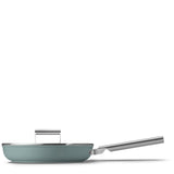 Smeg Fpf2802egm Bratpfanne, 28 Cm, Keramik, Edelstahlgriff, Smaragdgrün
